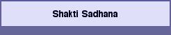 Shakti Sadhana